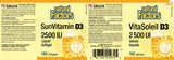 SUNVITAMIN D3 2500 IU 180 GELS NATURAL FACTORS