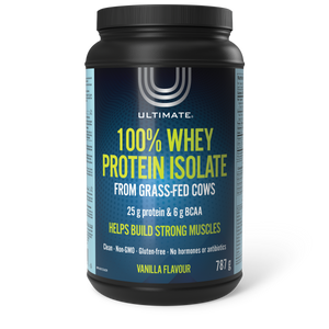 100% WHEY PROTEIN ISOLATE VANILLA 787 G ULTIMATE