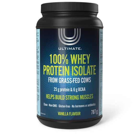 100% WHEY PROTEIN ISOLATE VANILLA 787 G ULTIMATE