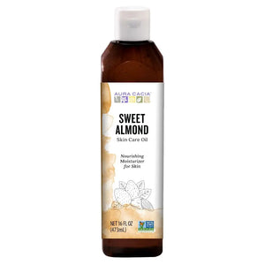 SWEET ALMOND OIL 473 ML AURA CACIA