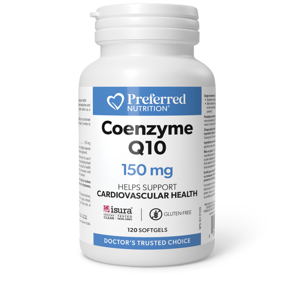 COENZYME Q 10 150 MG 120 GELS PREFERRED NUTRITION