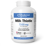 MILK THISTLE 7500 MG 180 GELS PREFERRED NUTRITION