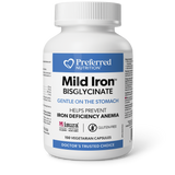 MILD IRON BISGLYCINATE 150 CAPS PREFERRED NUTRITION