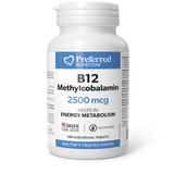 B12 METHYLCOBALAMIN 2500 MCG 180 TABS PREFERRED NUTRITION