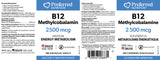 B12 METHYLCOBALAMIN 2500 MCG 180 TABS PREFERRED NUTRITION