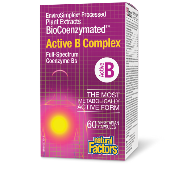 ACTIVE B COMPLEX 60 CAPS NATURAL FACTORS