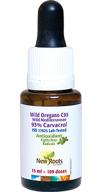 WILD OREGANO C93 93% CARVACROL 15 ML NEW ROOTS