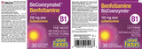 VITAMIN B1 BIOCOENZ BENFOTIAMINE 150 MG 30 VCAPS NATURAL FACTORS