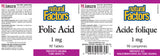 FOLIC ACID 1 MG 90 TABS NATURAL FACTORS