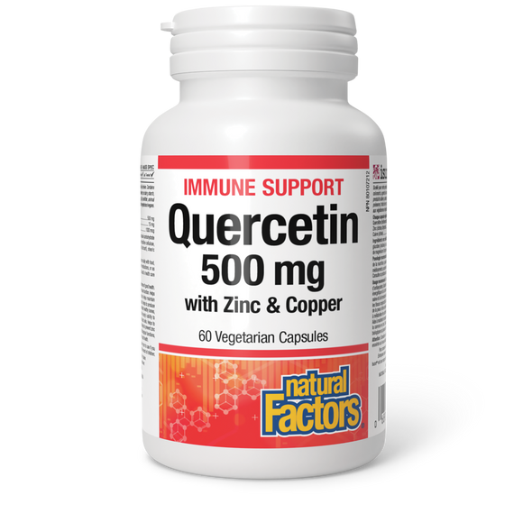 QUERCETIN 500 MG 60 CAPS NATURAL FACTORS