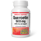 QUERCETIN 500 MG 60 CAPS NATURAL FACTORS