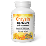 CHRYSIN LIPOMICEL PLUS FLAVONOIDS 60 GELS NATURAL FACTORS