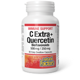 C EXTRA + QUERCETIN 500/250MG 90 CAPS NATURAL FACTORS