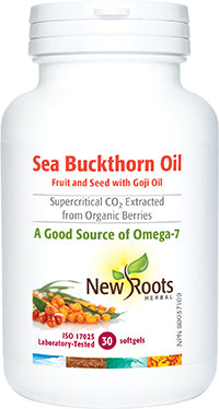 SEABUCKTHORN OIL 30 GELS NEW ROOTS