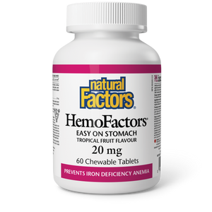 HEMOFACTORS 20 MG 60 TABS NATURAL FACTORS