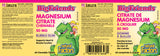 MAGNESIUM CITRATE BUBBLE GUM 50 MG 60 CHEWS BIG FRIENDS NATURAL FACTORS