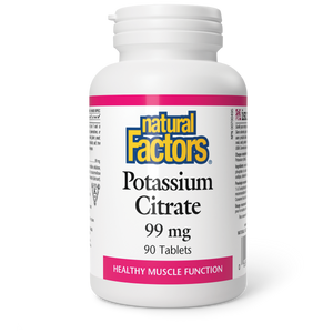 POTASSIUM CITRATE 99 MG 90 TABS NATURAL FACTORS