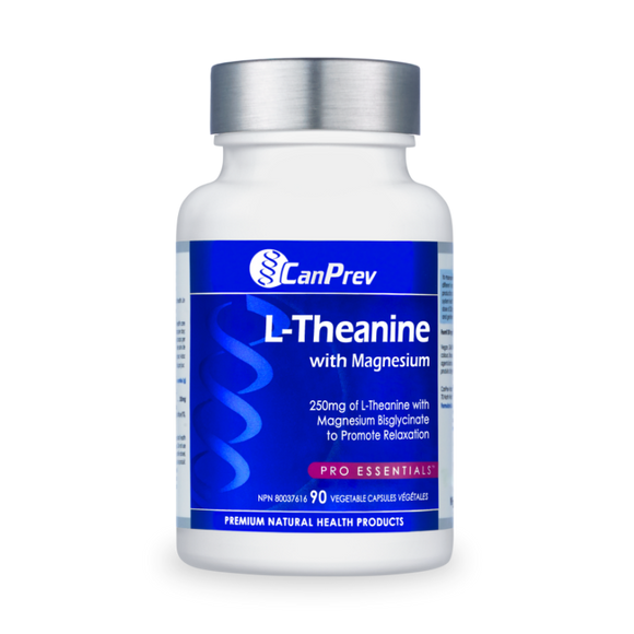 L-THEANINE WITH MAGNESIUM 250 MG 90 CAPS CAN PREV