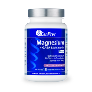 MAGNESIUM + GABA & MELATONIN SLEEP 120 CAPS CANPREV