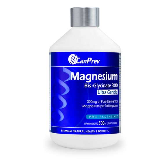 MAGNESIUM BISGLYCINATE 300 MG 500 ML CANPREV