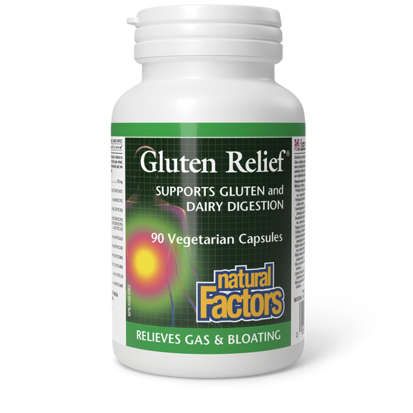 GLUTEN RELIEF 90 VCAPS NATURAL FACTORS