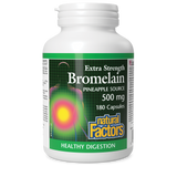 BROMELAIN EXTRA STRENGTH 500 MG 180 CAPS NATURAL FACTORS