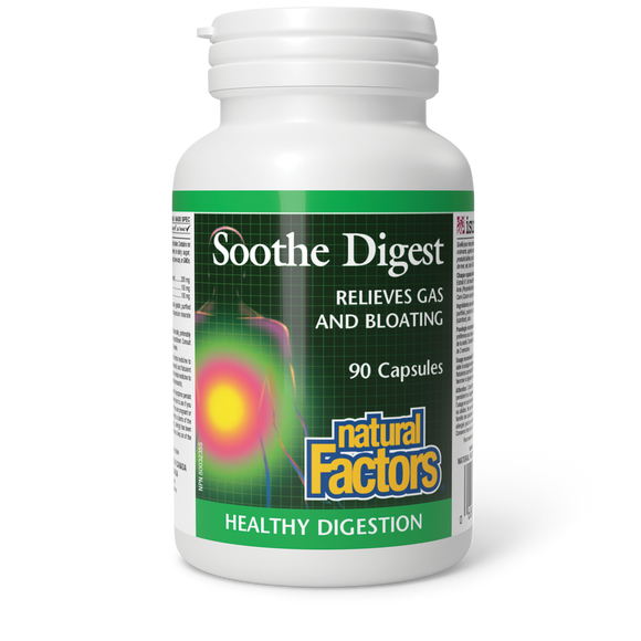 SOOTHE DIGEST 90 CAPS NATURAL FACTORS