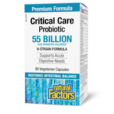 CRITICAL CARE PROBIOTIC 55 BILLION 80 CAPS NATURAL FACTORS
