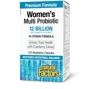 WOMENS MULTI PROBIOTIC 120 CAPS NATURAL FACTORS