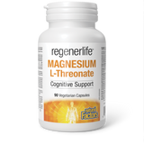 MAGNESIUM L-THREONATE 90 CAPS REGENERLIFE NATURAL FACTORS