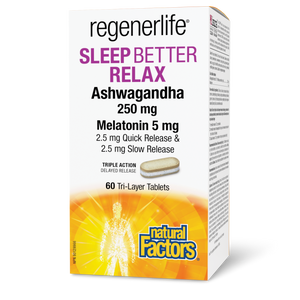 SLEEP BETTER RELAX 60 TAB REGENERLIFE