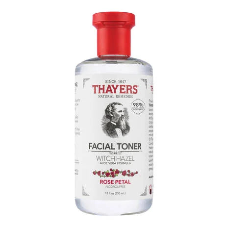 WITCH HAZEL ALOE VERA FORMULA ROSE PETAL 340 ML THAYERS