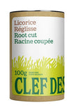 LICORICE ROOT CUT ORGANIC 100 G CLEF DES CHAMPS