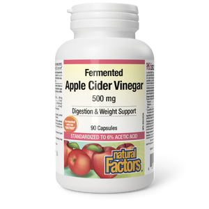 APPLE CIDER VINEGAR 500 MG 90 CAPS NATURAL FACTORS