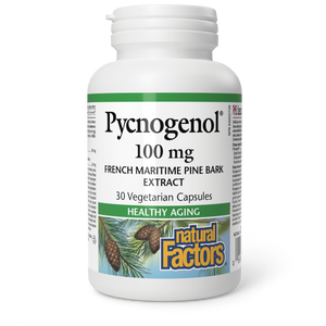 PYCNOGENOL PINE BARK EXTRACT 100 MG 30 CAPS NATURAL FACTORS