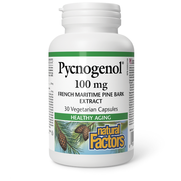 PYCNOGENOL PINE BARK EXTRACT 100 MG 30 CAPS NATURAL FACTORS