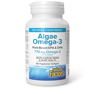 ALGAE OMEGA-3 60 GELS NATURAL FACTORS