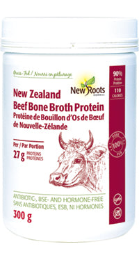 NEW ZEALAND BEEF BONE BROTH PROTEIN 300 G NEW ROOTS