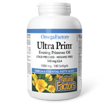 ULTRA PRIM PRIMROSE OIL 1000 MG 180 CAPS NATURAL FACTORS