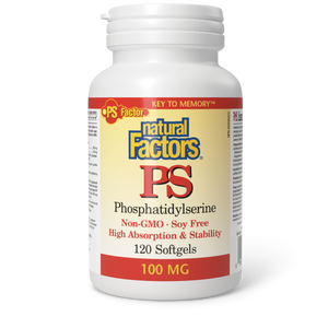 PS 100 MG 120 SOFTGELS NATURAL FACTORS