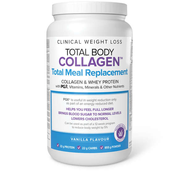 TOTAL MEAL REPLACEMENT VANILLA 855 G TOTAL BODY COLLAGEN