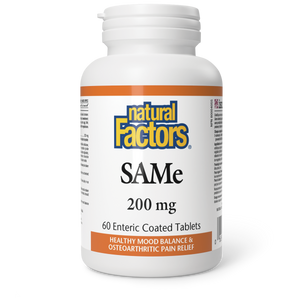 SAMe 200 MG 60 TABS NATURAL FACTORS
