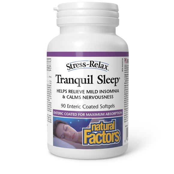 TRANQUIL SLEEP 90 CAPS NATURAL FACTORS