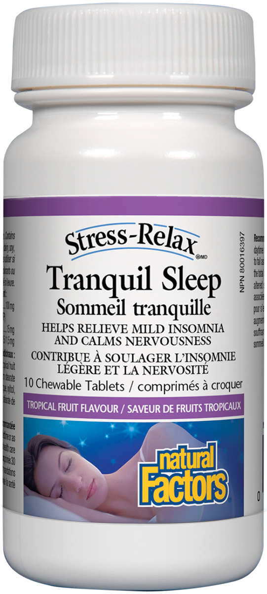 TRANQUIL SLEEP 10 TABS NATURAL FACTORS