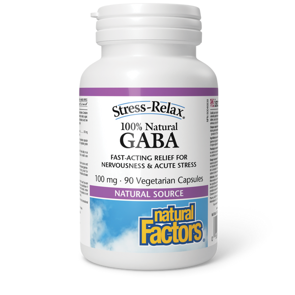 GABA 100 MG 90 CAPS NATURAL FACTORS