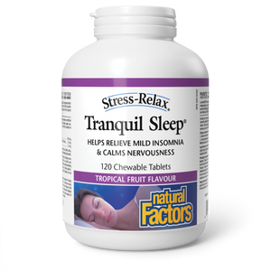 TRANQUIL SLEEP 120 TABS NATURAL FACTORS