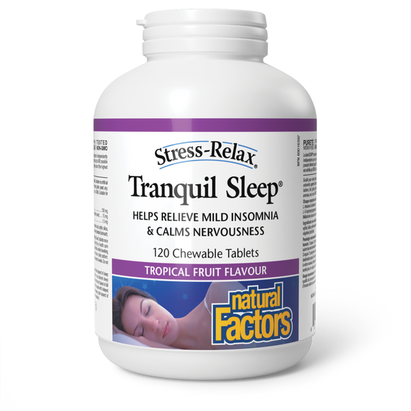 TRANQUIL SLEEP 120 TABS NATURAL FACTORS