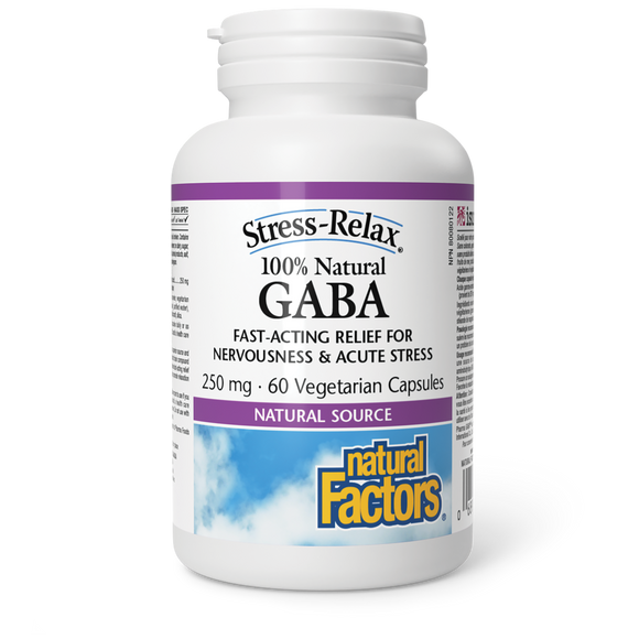 GABA 250 MG 60 CAPS NATURAL FACTORS