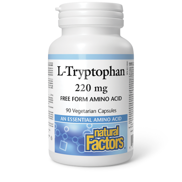 L-TRYPTOPHAN 220 MG 90 CAPS NATURAL FACTORS