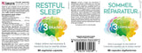RESTFUL SLEEP 90 VCAPS 3 BRAINS